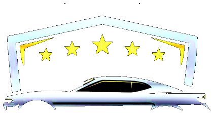 JDS ProValet crest — five gold stars over a silver car silhouette